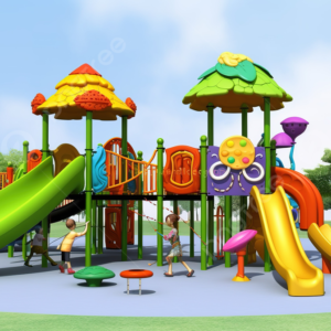 pngtree-colorful-playground-set-with-slide-and-slides-picture-image_3481819